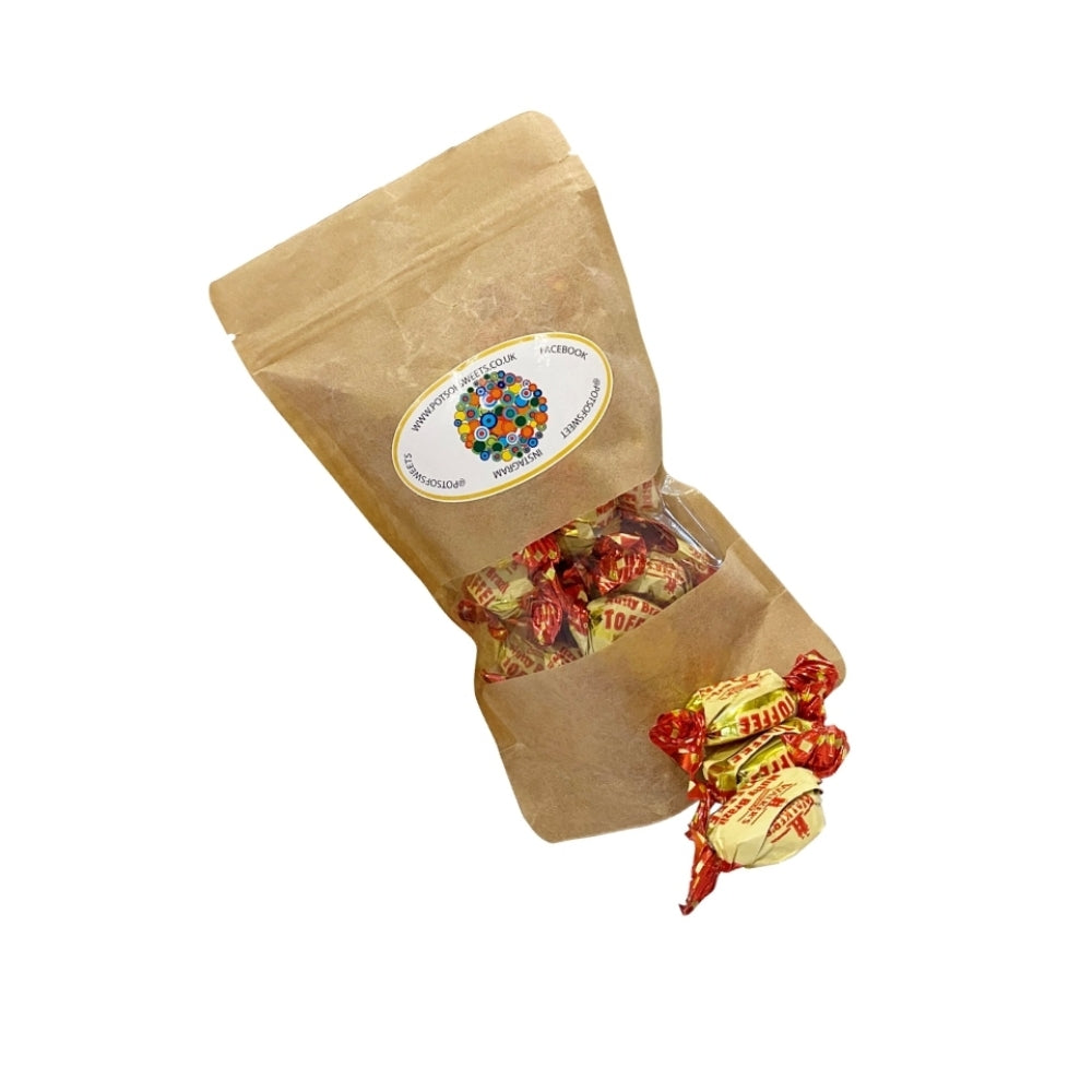 250g Pouch Walker Nutty Brazil Toffee