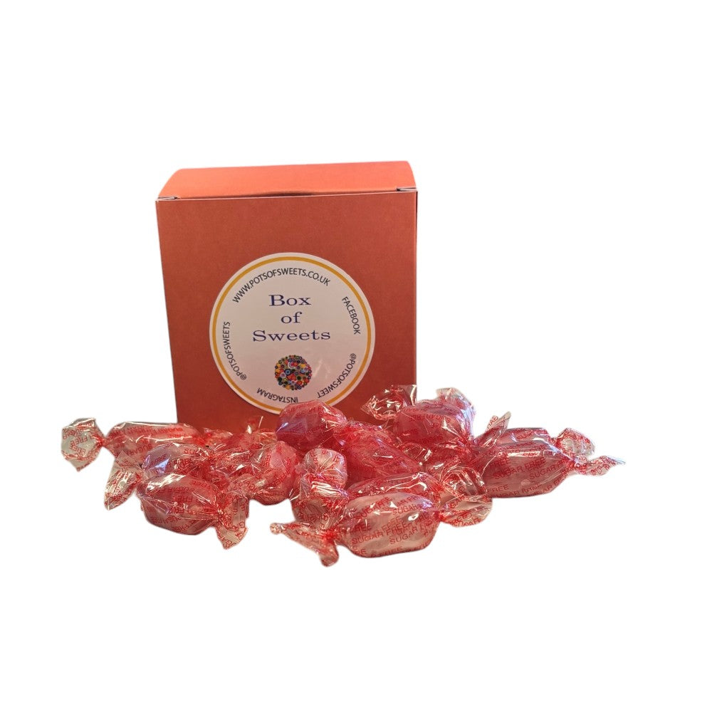 300g Box of Sugar Free Strawberry Sherbets Sweets