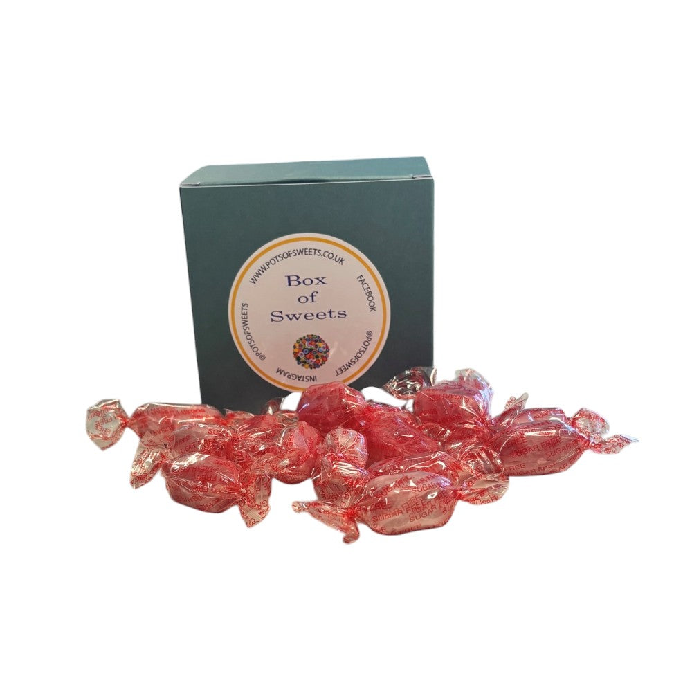 300g Box of Sugar Free Strawberry Sherbets Sweets