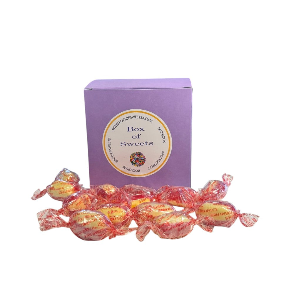 300g Box of Sugar Free Rhubarb and Custard