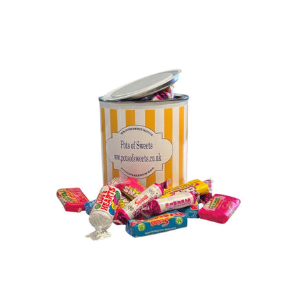 250g Paint Pot Tin of Swizzles Retro Sweet Mix