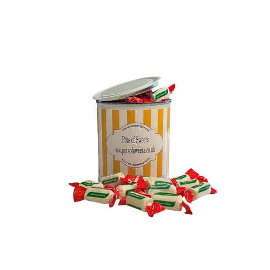 250g Paint Pot Tin of Sugar Free Spearmint Chews