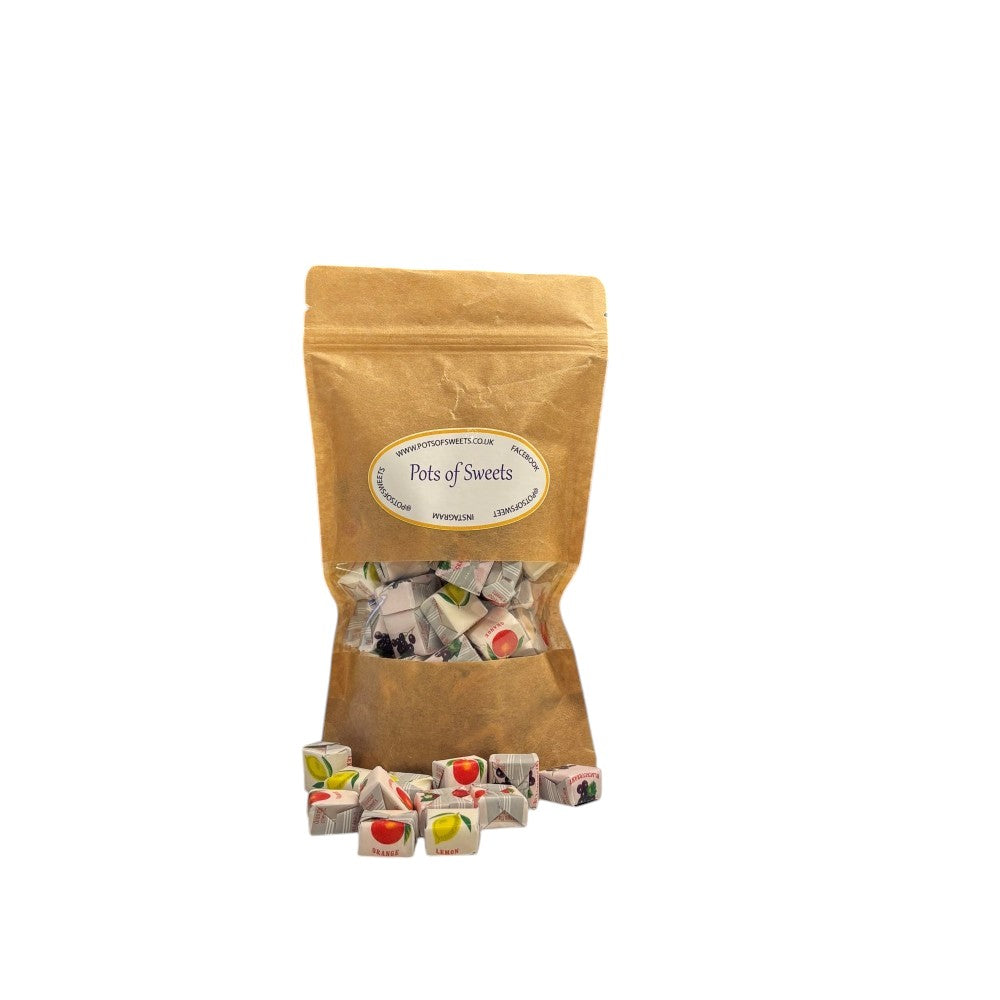 250g Pouch Fruity Chews Fruit Caramels