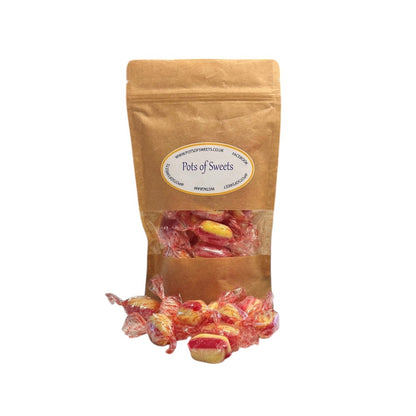 250g Pouch Sugar Free Rhubarb and Custard